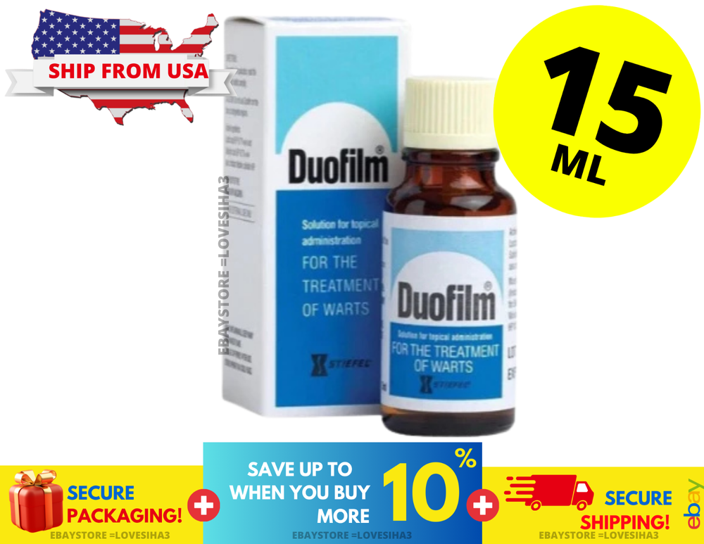 Duofilm 15ml Wart Corn Callus Remover with Salicylic Acid - 1 Box-image