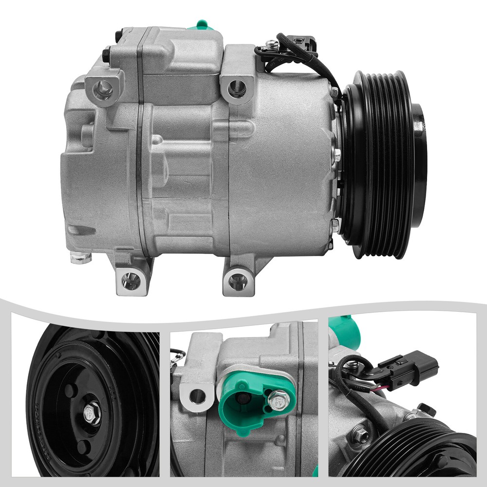 97701-C6400 A/C Compressor with Clutch For 2019-2020 KIA Sorento 2.4L(EX, L, LX)