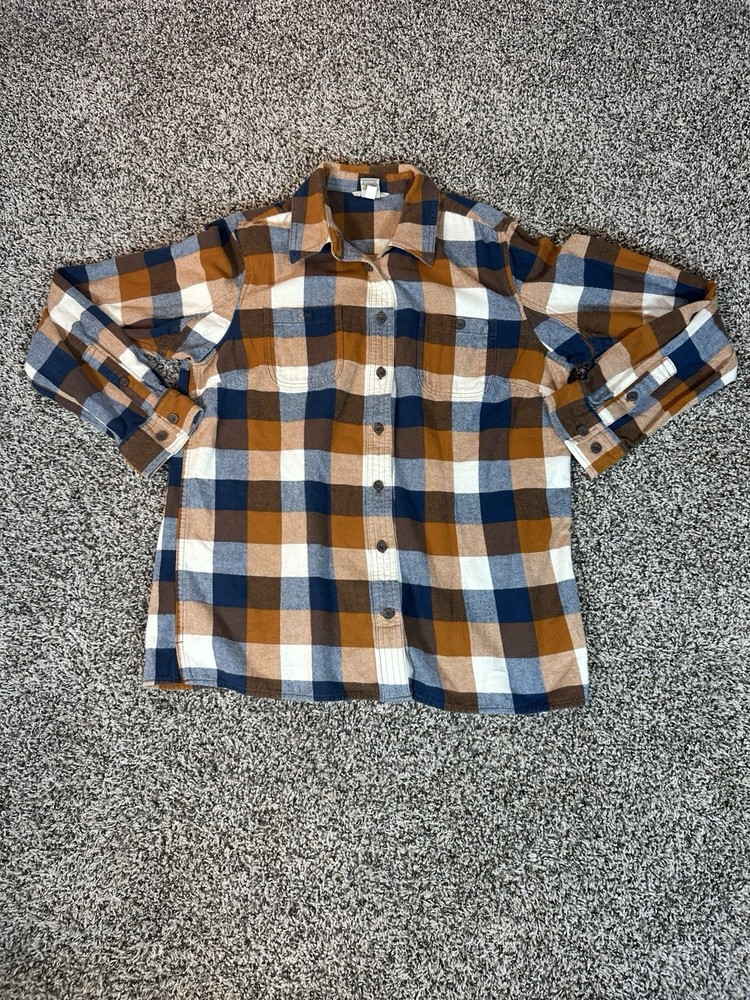 Duluth Trading Co Plaid Flannel Shirt