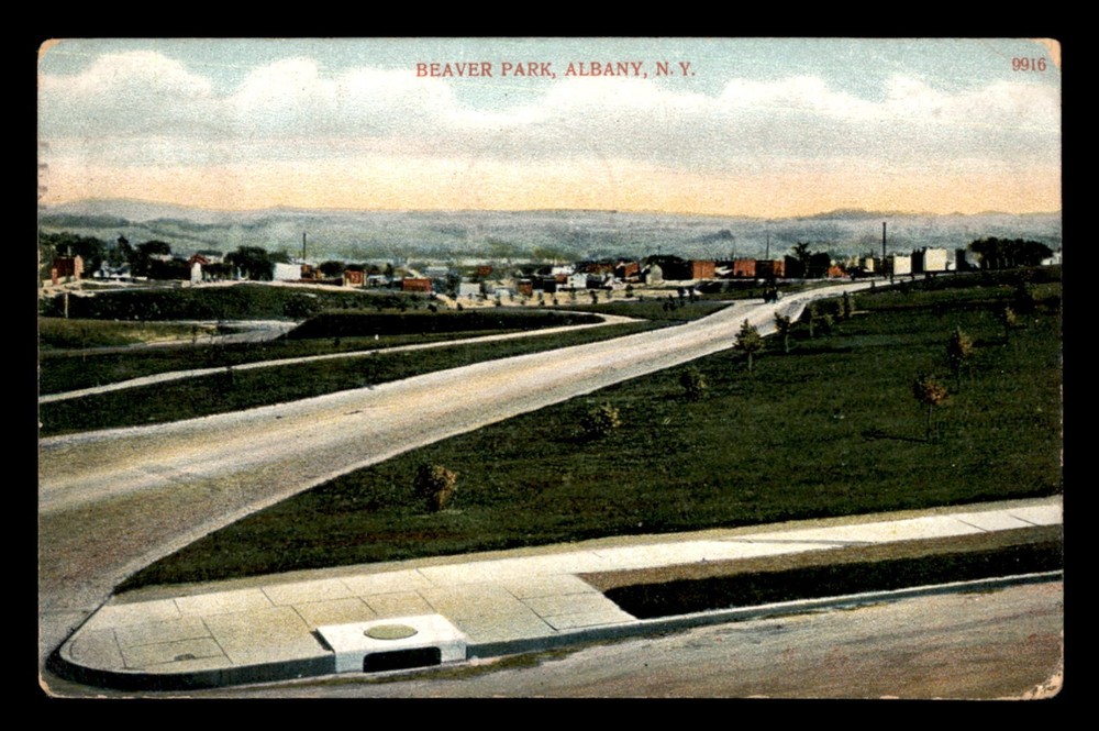 Beaver Park Albany Posted New York NY Postcard Posted 1911