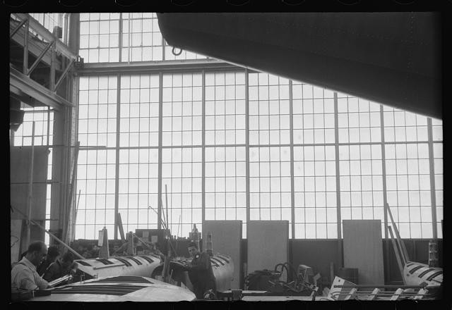 Stratford Connecticut Vought-Sikorsky Aircraft Corp 1940 Factory Interior