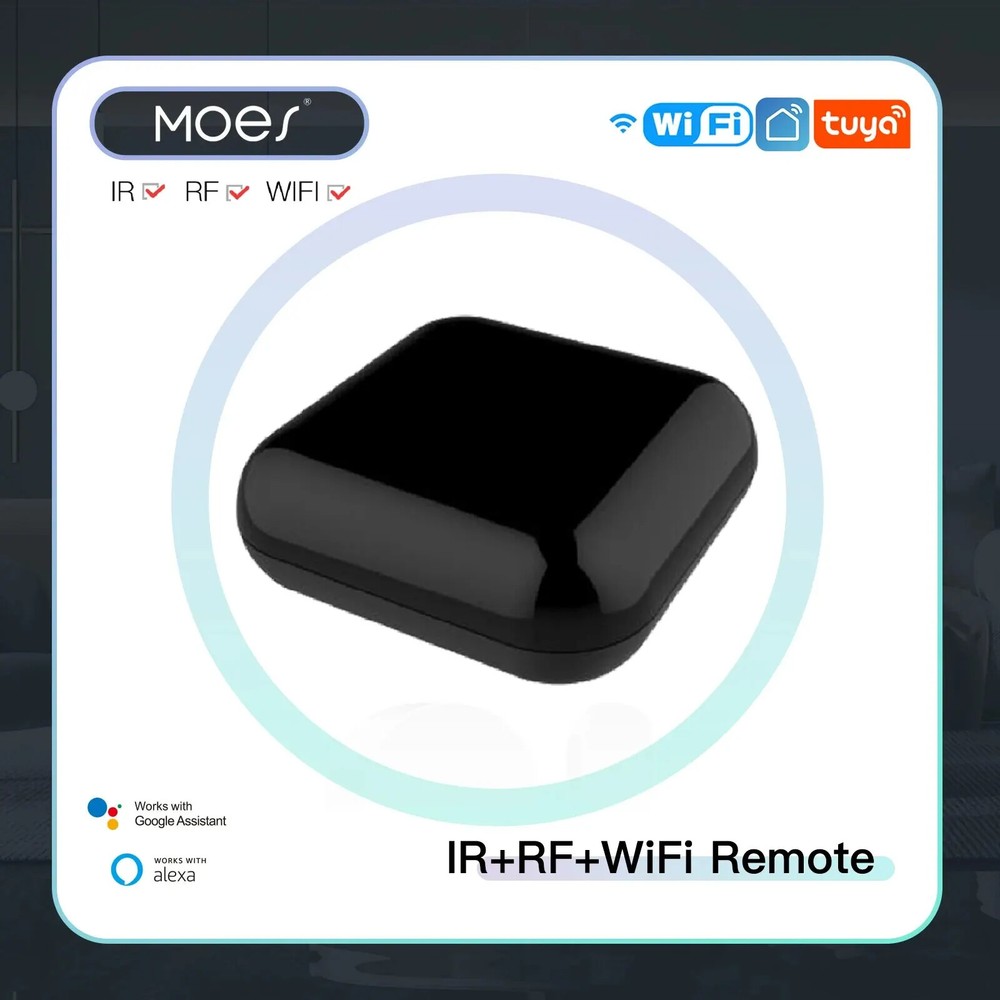Tuya WiFi IR RF Smart Universal Remote Control for Air Conditioners TVs and Infrared Devices
