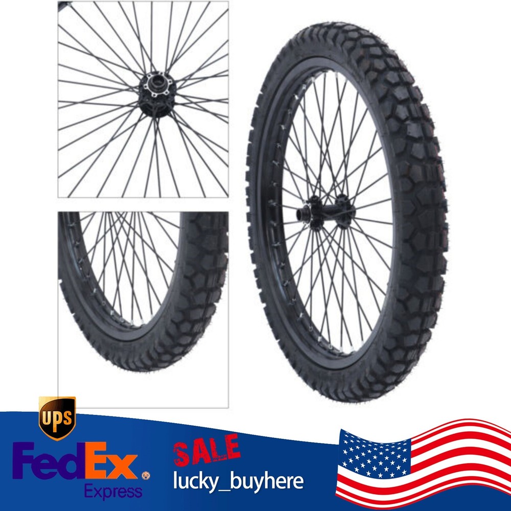 21 Inch Motorcycle Front Wheel Rim For Ebike Electric Bicycle 48V-72V With Tire