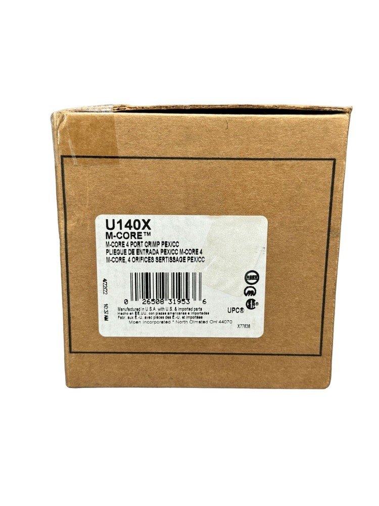 Moen U140X M-Core 4 Port Pressure Balanced 1/2