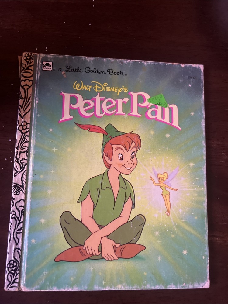 A Little Golden Book- Walt Disney's Peter Pan 1989