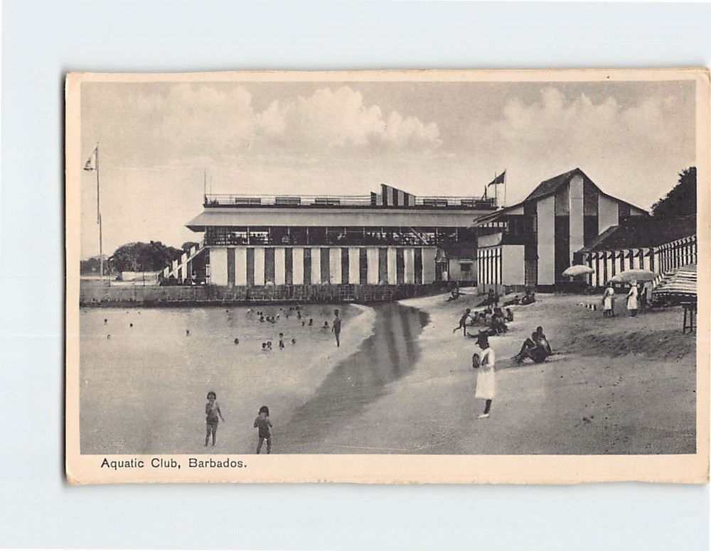 Postcard Aquatic Club Barbados