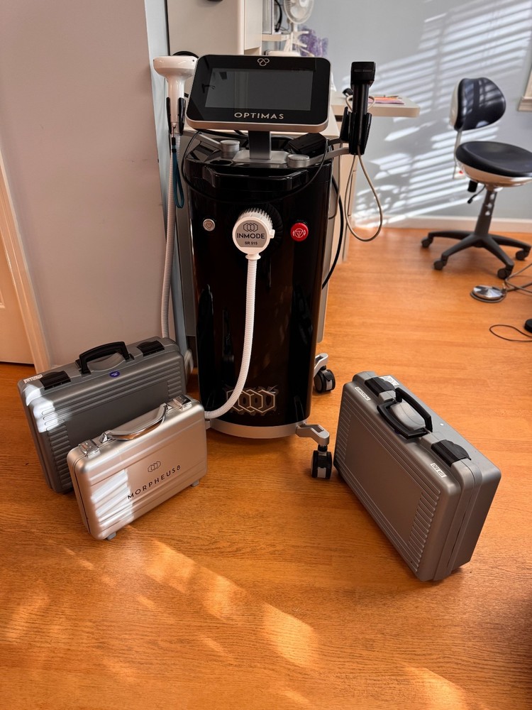 Inmode optimus-Morphues 8 and Lumecca 515 and 580 handpieces