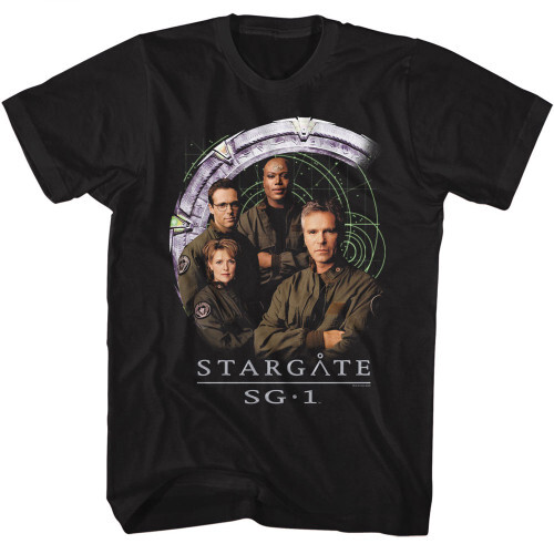 Stargate SG-1 Cast T-Shirt - Black