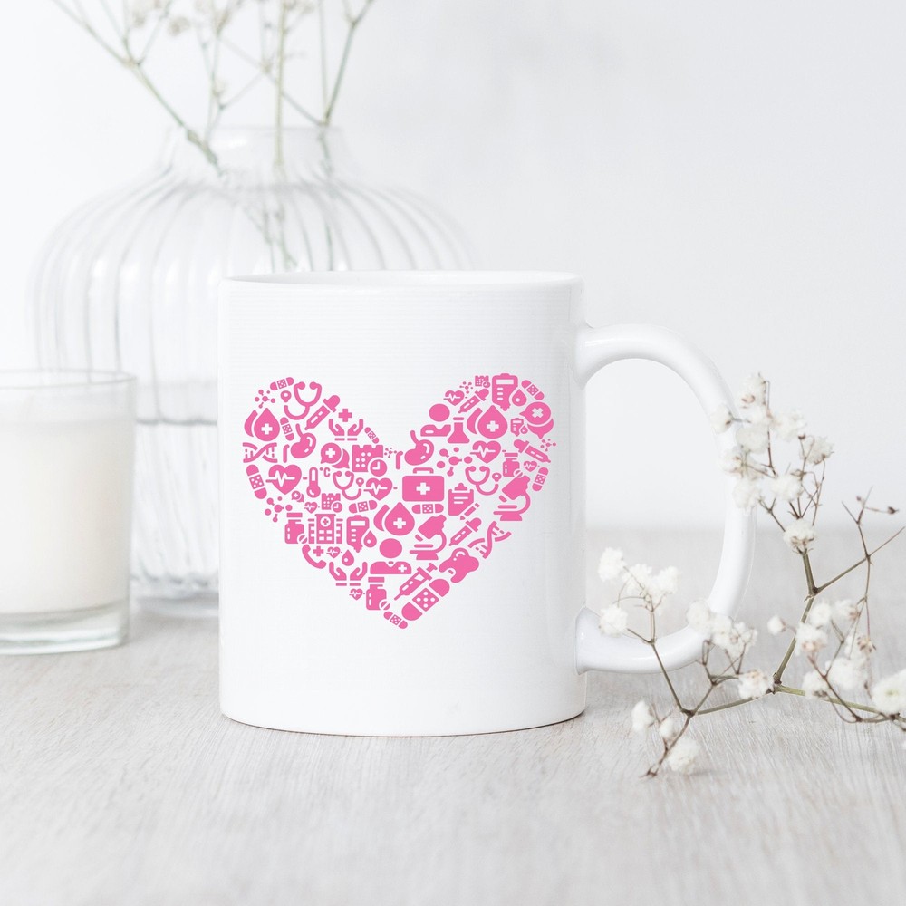 Doctor Heart Mug Medical Doctor Doctor Graduation Gift Med School Grad Med