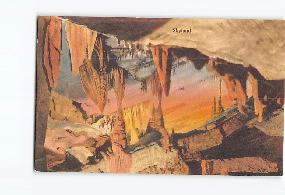 Postcard Skyland Endless Caverns New Market Virginia USA
