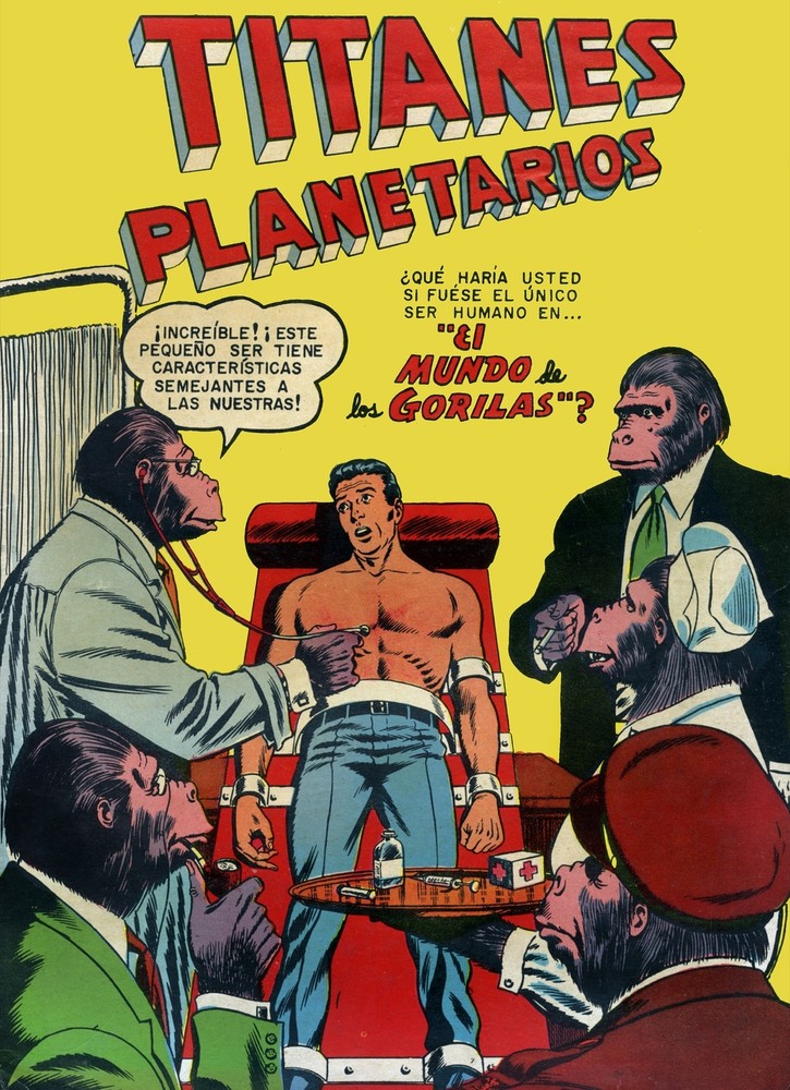 Titanes Planetarios Decor Poster. Fine Graphic Art. Wall Interior Design 2513