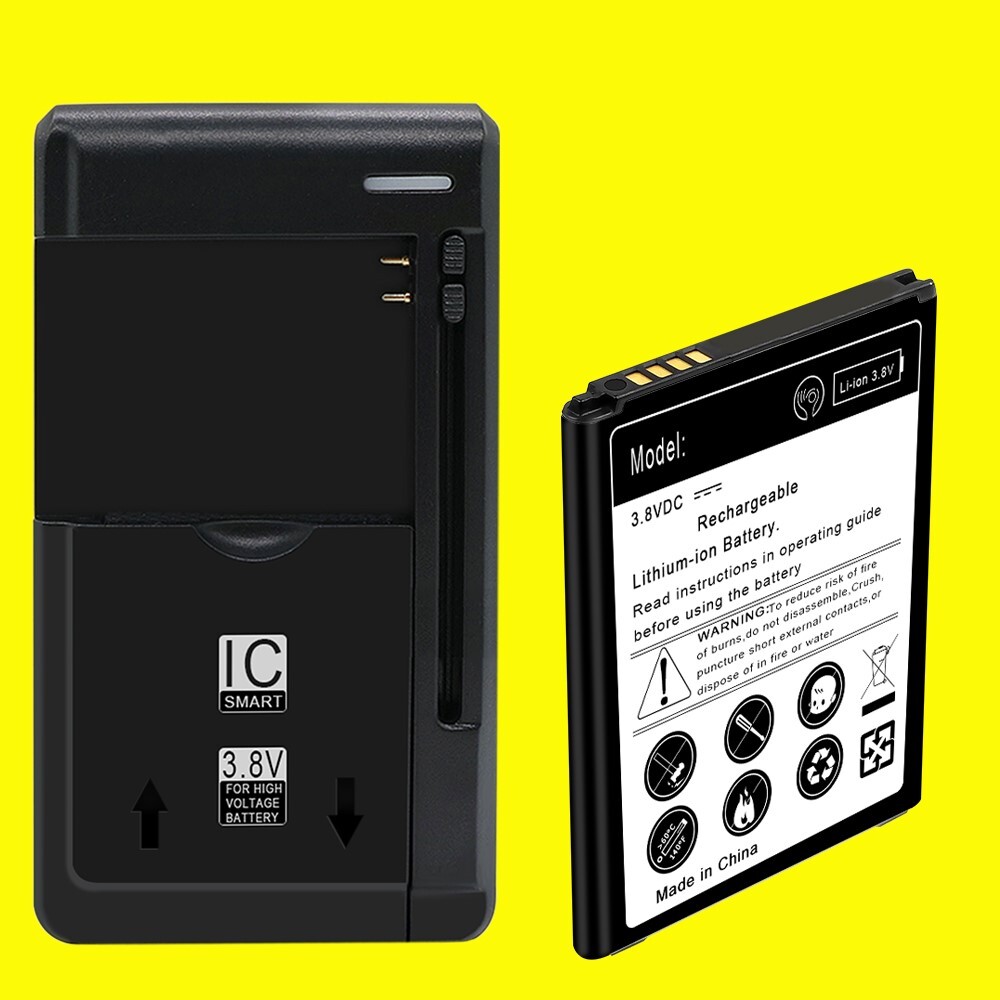 High Capacity 4620mAh Grade A Li-ion Battery Desktop AC Charger for LG K8 US375-image