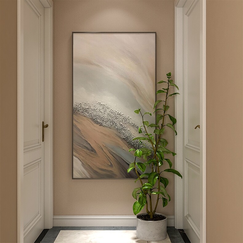 Abstract Texture Simple Color Design Wall Decor Canvas Oil Painting Hand Painted