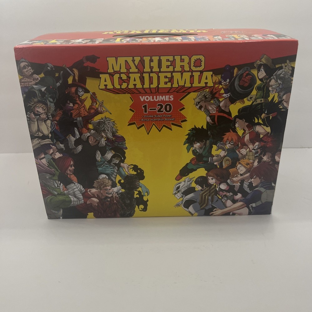 My Hero Academia Box Set 1 Volumes 1-20 Includes Bonus Materials;Extra Volume 21