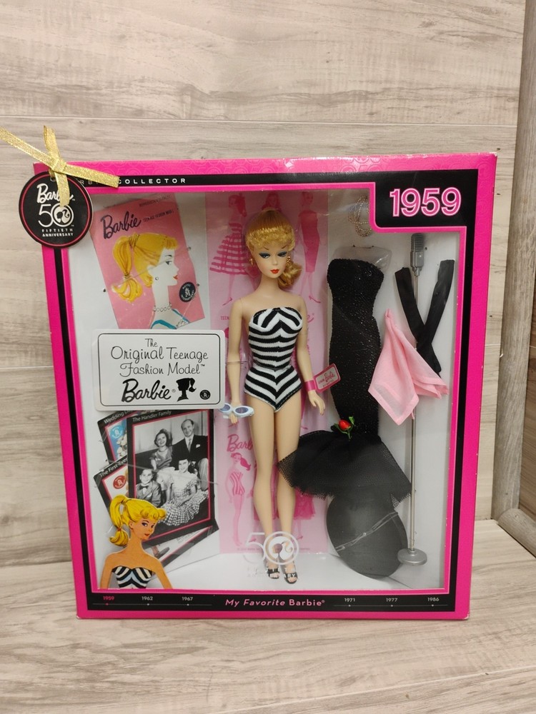 Original Teenage Fashion Model My Favorite Barbie 50th Anniversary 1959 NRFB
