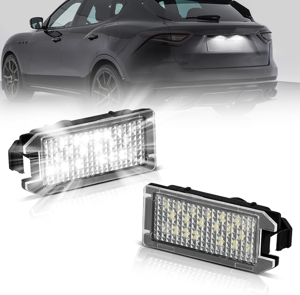 LED License Plate Lights Compatible with  Color: Jeep Grand Cherokee 2014-2020