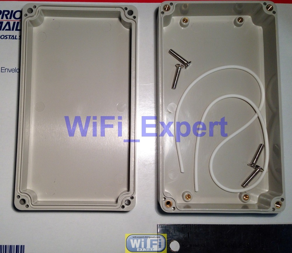 ABS Waterproof Plastic Project Box Enclosure Case DIY 6 Sizes-image