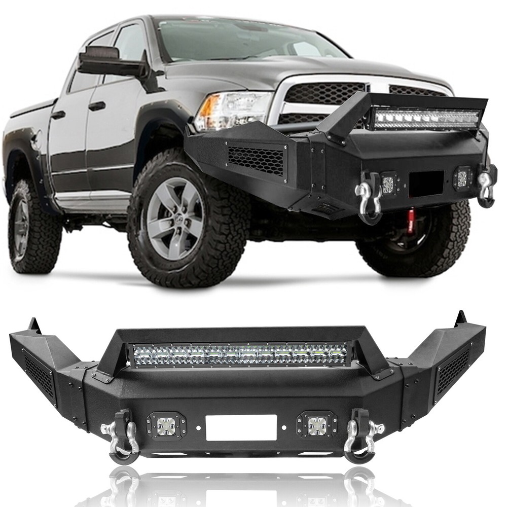 2013-2018 Dodge Ram 1500 Heavy-Duty Steel Front Bumper Guard