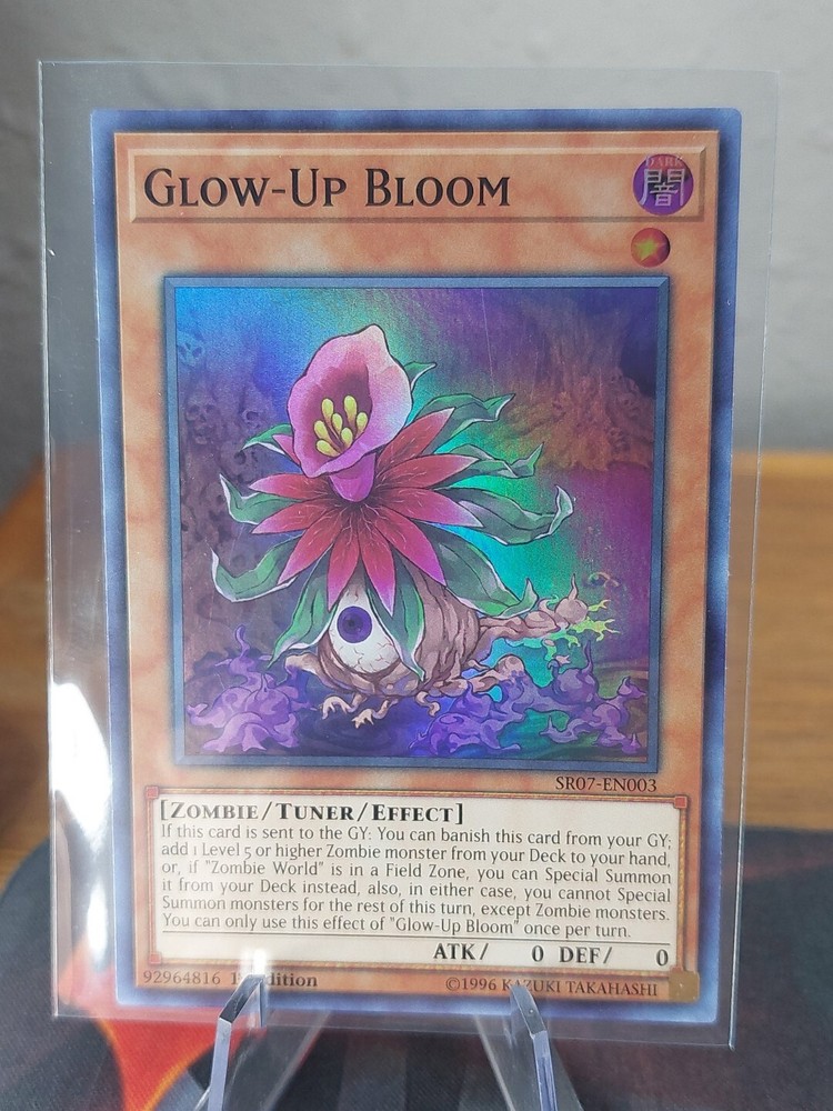 Yugioh Glow-Up Bloom SR07-EN003 Super Rare 1st Ed LP