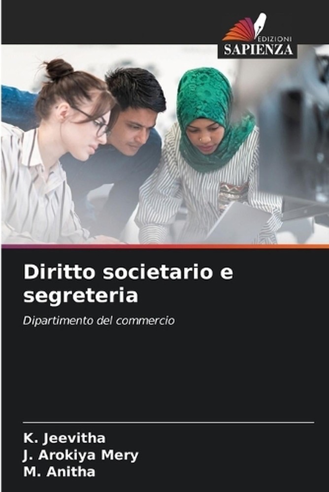 Diritto societario e segreteria by K. Jeevitha (Italian) Paperback Book