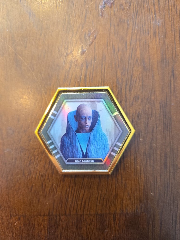 Ultra Rare Sly Moore Star Wars Galactic Connexions C-3PO Gold