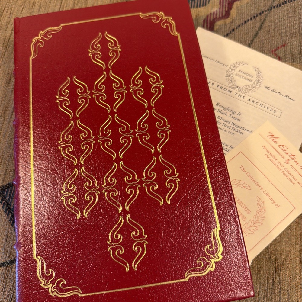 Roughing It by Mark Twain Easton Press Famous Edition w/Notes LIKE NEW