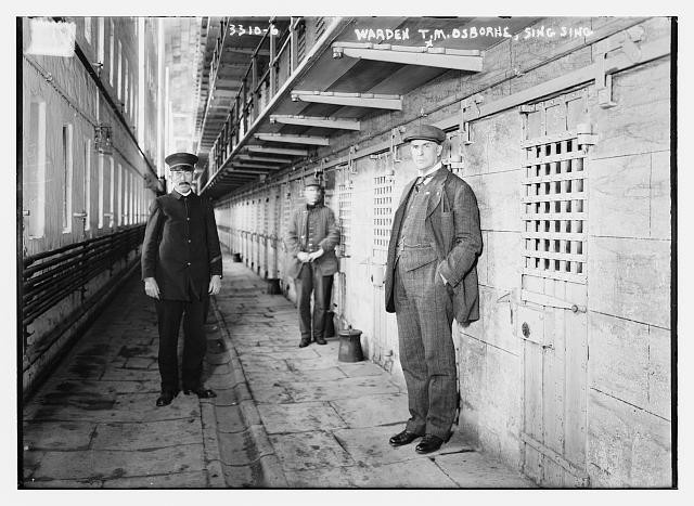 Photo:Warden T.M. Osborne,Sing Sing Prison,Thomas Mott historic photo