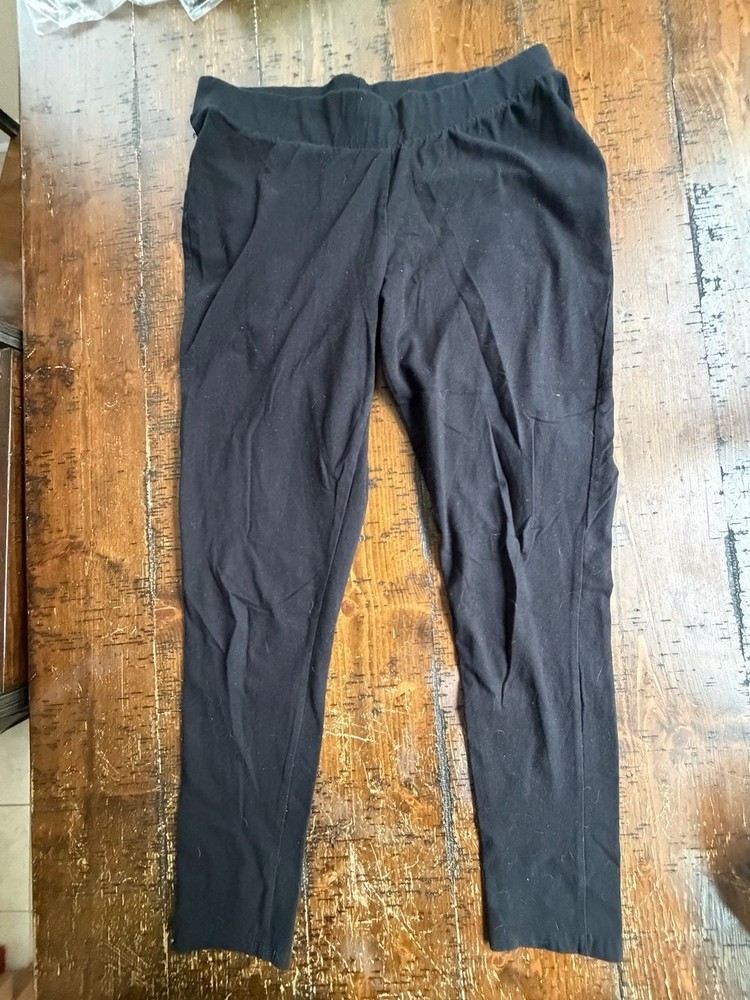 Torrid Black Cotton Spandex Leggings Size 2