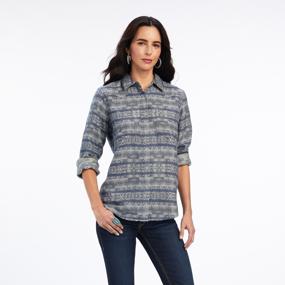 Ariat Women's Long Sleeve Western size Small Button Down