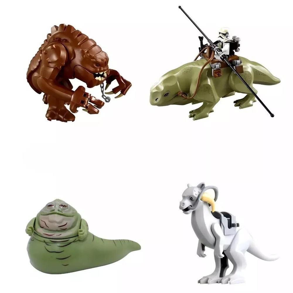 Star Wars YOU PICK Tauntaun Jabba Dewback + Stormtrooper Rancor MOC Blocks