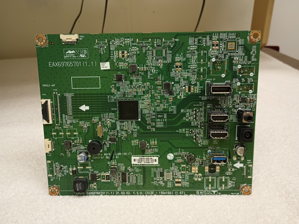 LG 27GP700-B Ultragear Monitor Mainboard LM21F EAX69765701 (1.1)