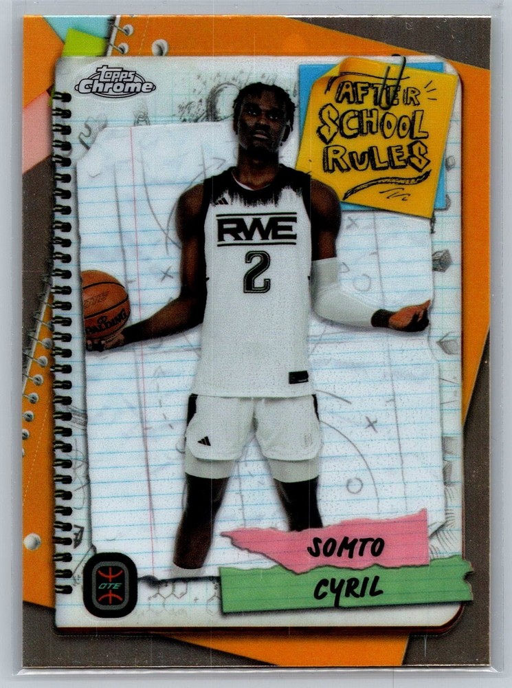 2023-24 Topps Chrome OTE - After School Rules Somto Cyril #ASR-19