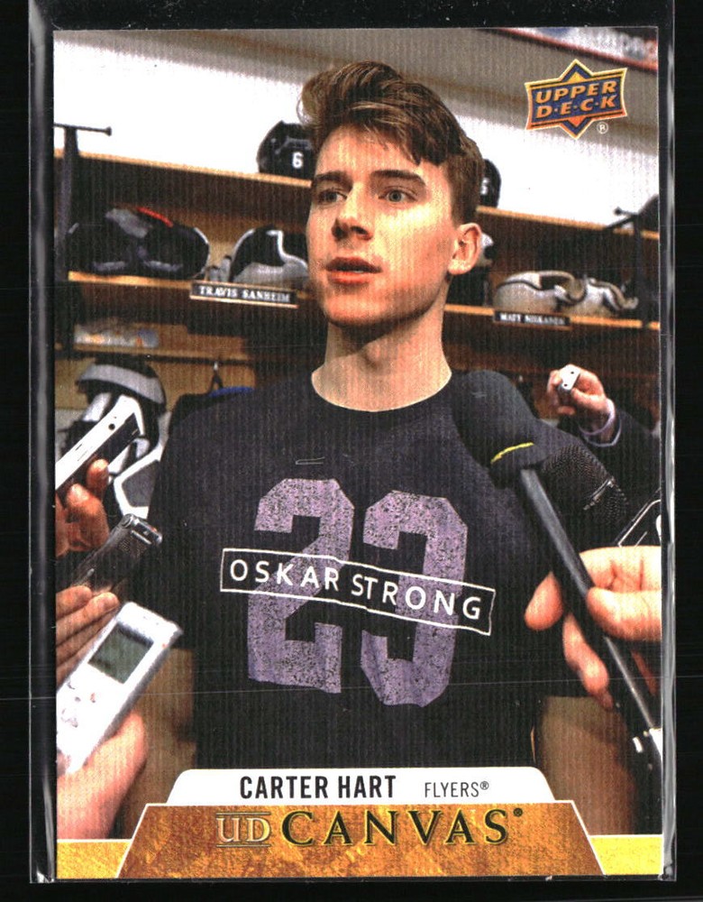 Carter Hart 2020 Upper Deck #C184  Hockey Card