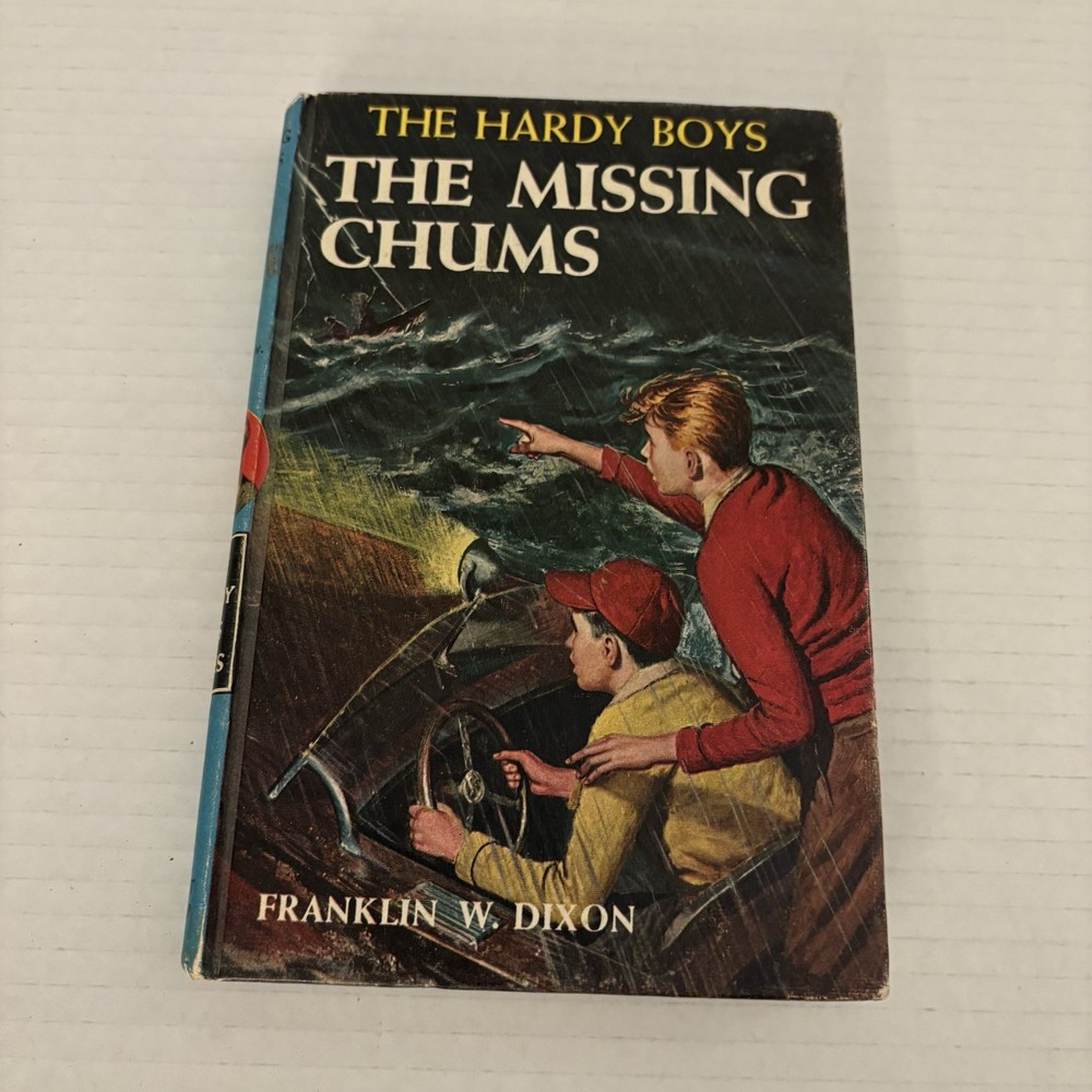 The Hardy Boys The Missing Chums #4 HC Franklin W Dixon  1962