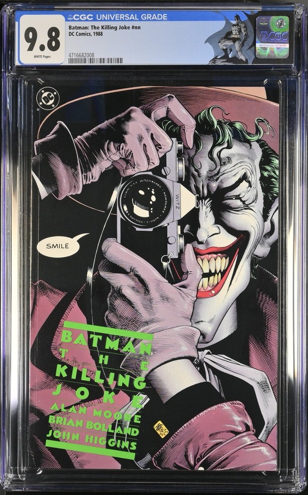 Batman: The Killing Joke #nn CGC 9.8 1st Print Stunning Book! 1988