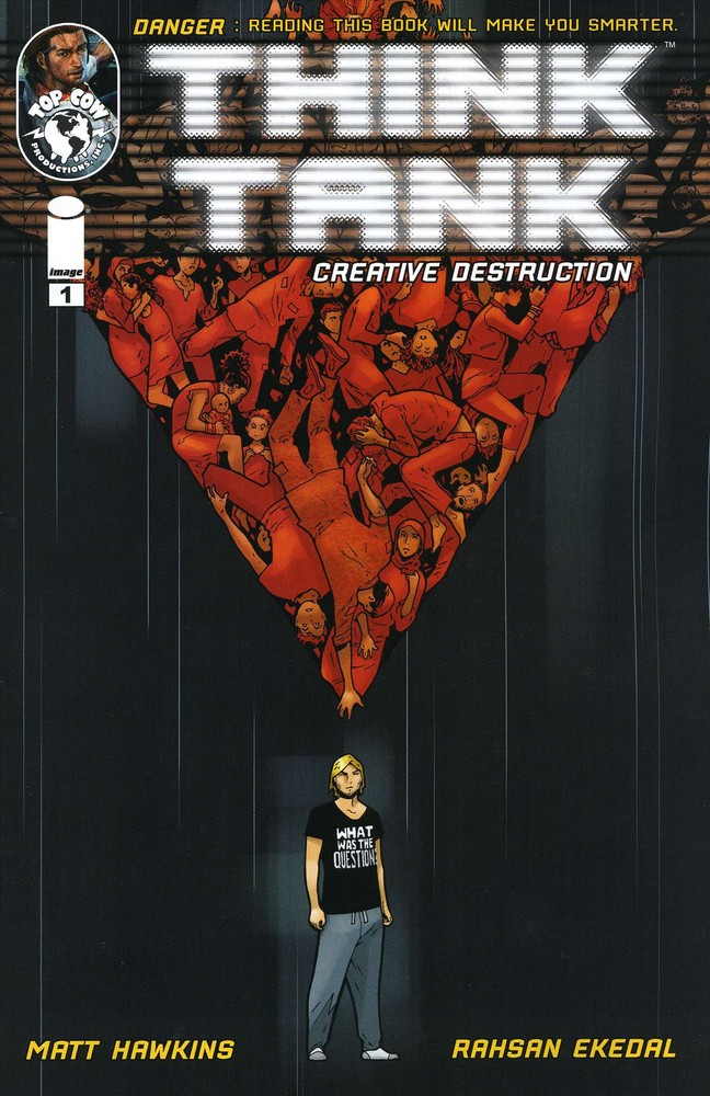 Think Tank Creative Destruction #1 VF/NM Matt Hawkins Top Cow Comic
