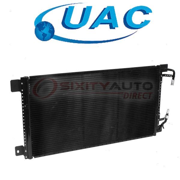 UAC AC Condenser for 1995-1997 Lincoln Continental - AC Air Conditioning vt