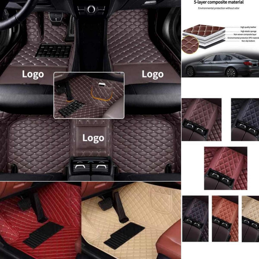 For Chevrolet Corvette 1997-2025 Car Floor Mats Liners Custom Carpet Front Row