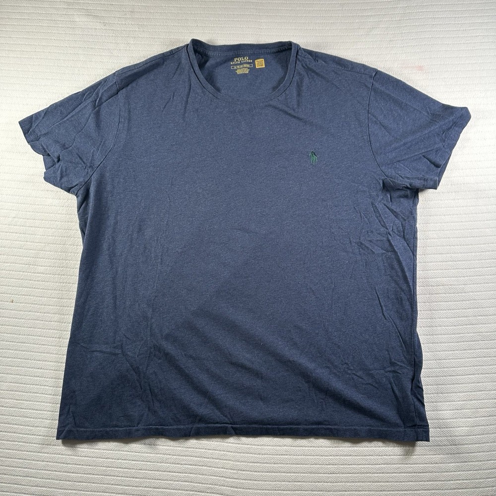 Polo Ralph Lauren Men’s XL Navy Blue Short Sleeve Crewneck Pony Logo T Shirt