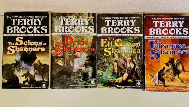The Heritage of Shannara Series 1-4 Terry Brooks Scions Druid Elf Queen Talisman