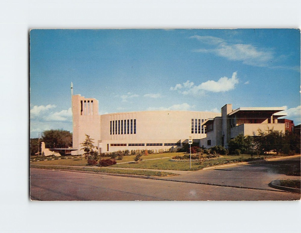 Postcard St. Francis Xavier Church Kansas City Missouri USA