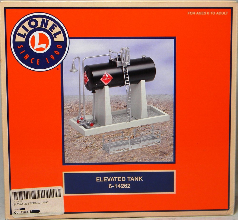 O Lionel 6-14262 Lighted Elevated Tank Accessory