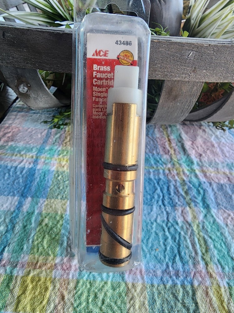 Moen 1200B Single-Handle Faucet Brass Replacement Cartridge 175677-image