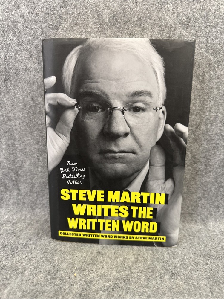 Autographed Steve Martin Writes The Written Word Signed Book Hc  Autograph