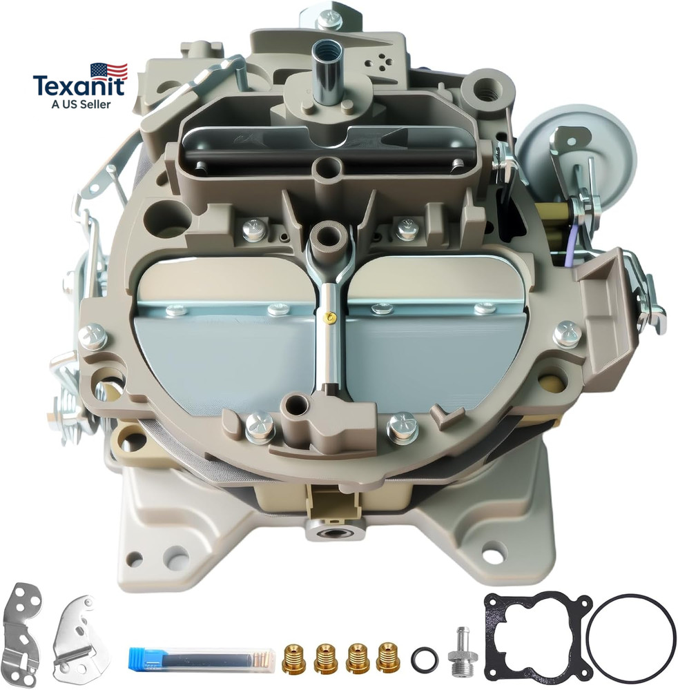 7028264 4 Barrel Carburetor Replacement Fit for Rochester Quadrajet 4MC 4MV 1968