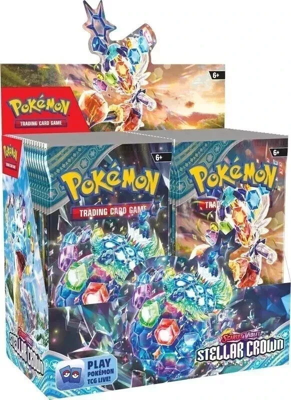 Pokemon TCG: Scarlet & Violet Stellar Crown Factory Sealed Booster Box