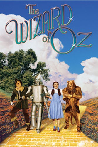 Poster Studio B - Wizard of Oz Yellow Brick Road Classic Movie 24x36