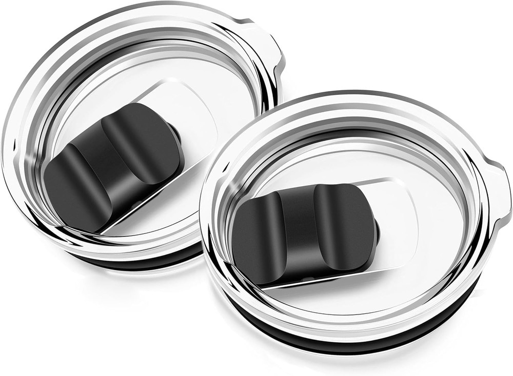 2Pack 30 Oz Tumbler Lid for YETI Magnetic Slider Replacement Lids, Compatible fo
