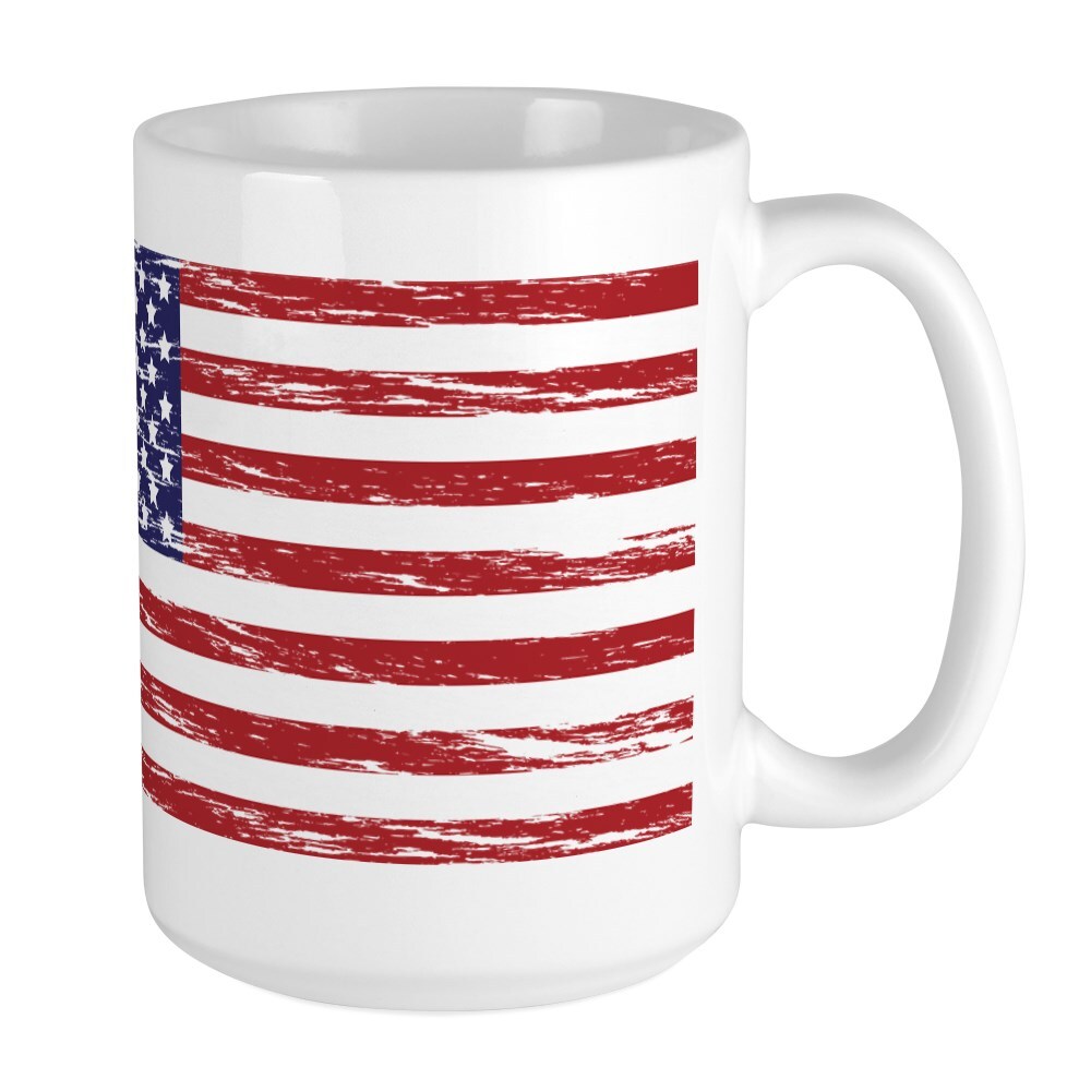 CafePress American Flag Mug Large Mug (871269609)