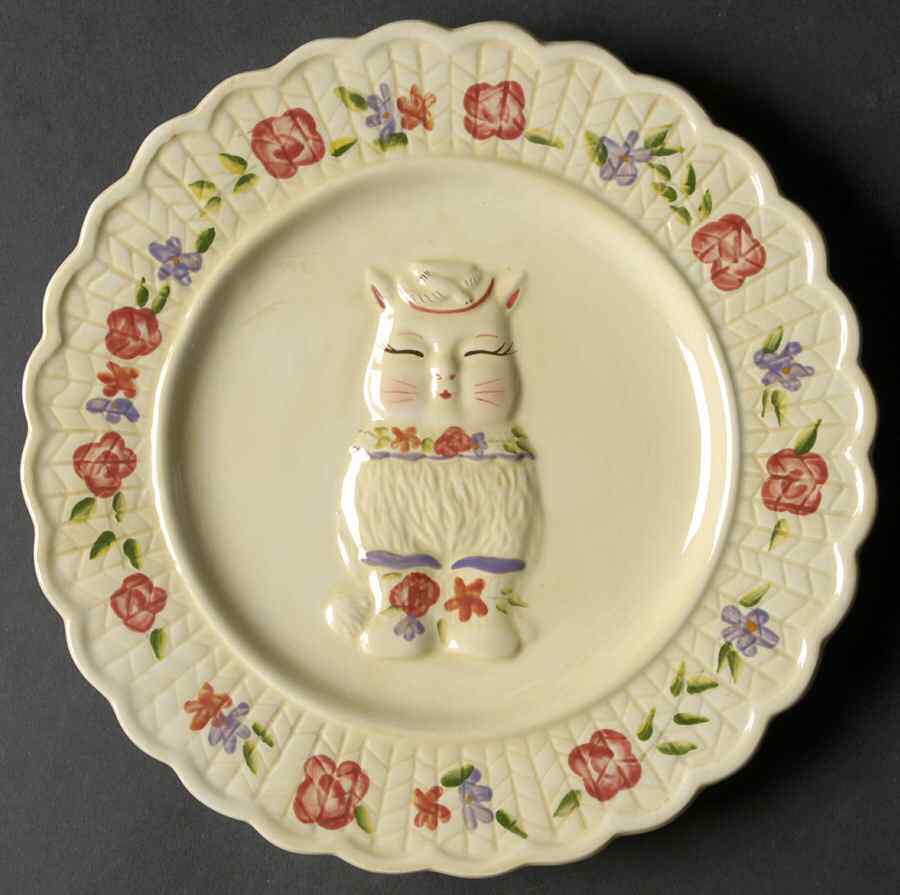 Block Puss N' Boots Salad Dessert Plate 1874103